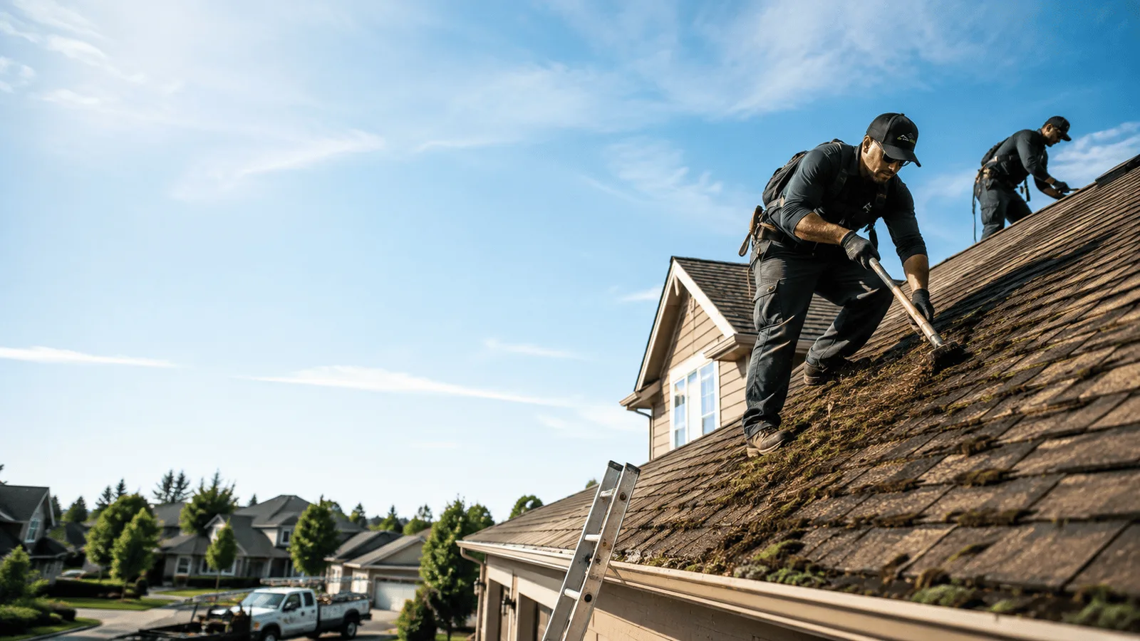 Roof Moss Removal in Burke, VA near me